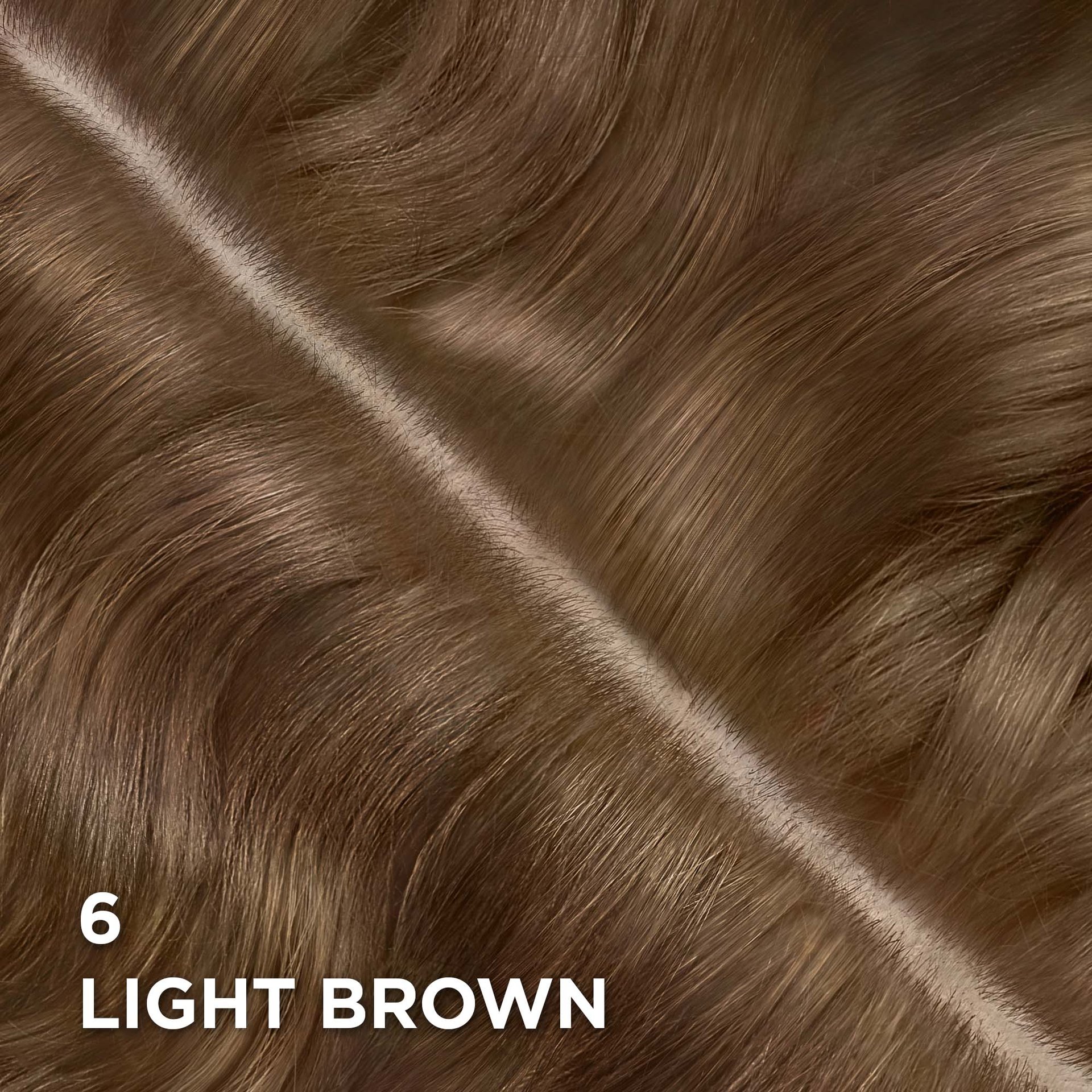 Swatch of the Magic Root Permanent 6 Light Brown